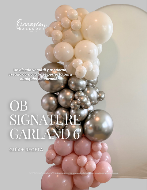 OB Signature Garland Guía + Receta
